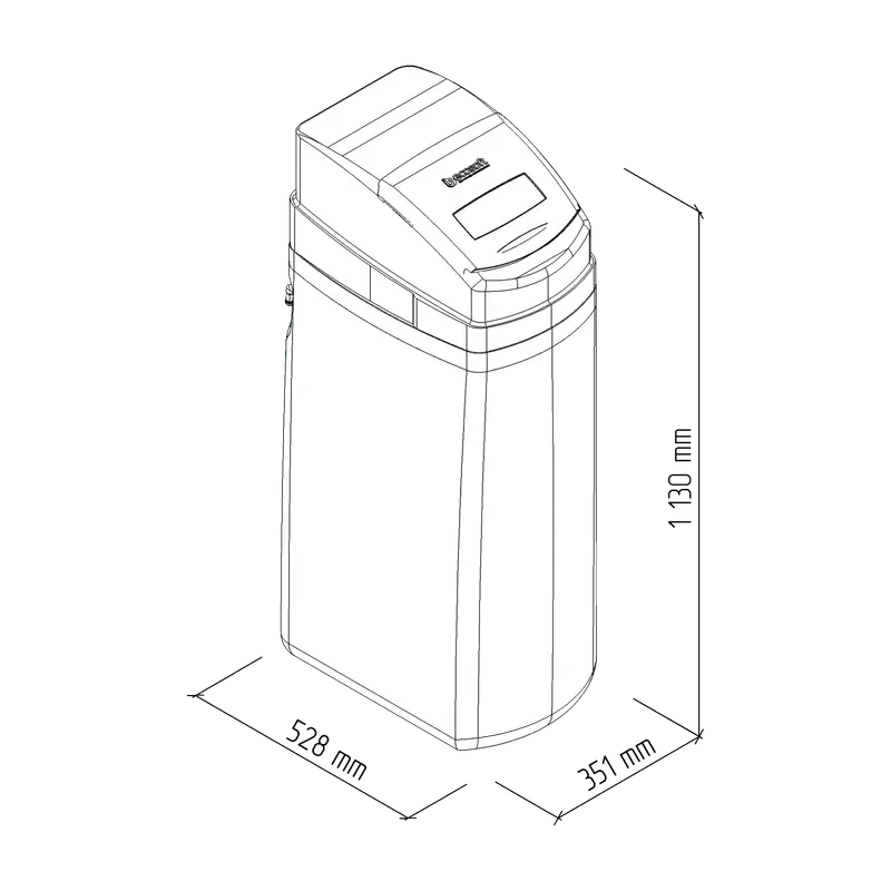 Kombinationsfilter TITANIUM 370 premium kabinet Clean water